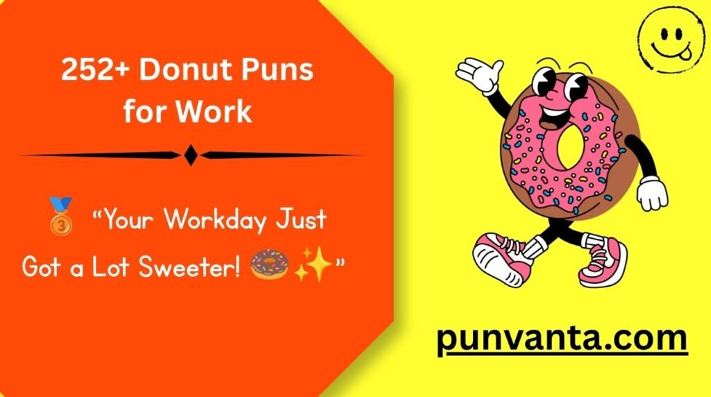 Donut Puns for Work