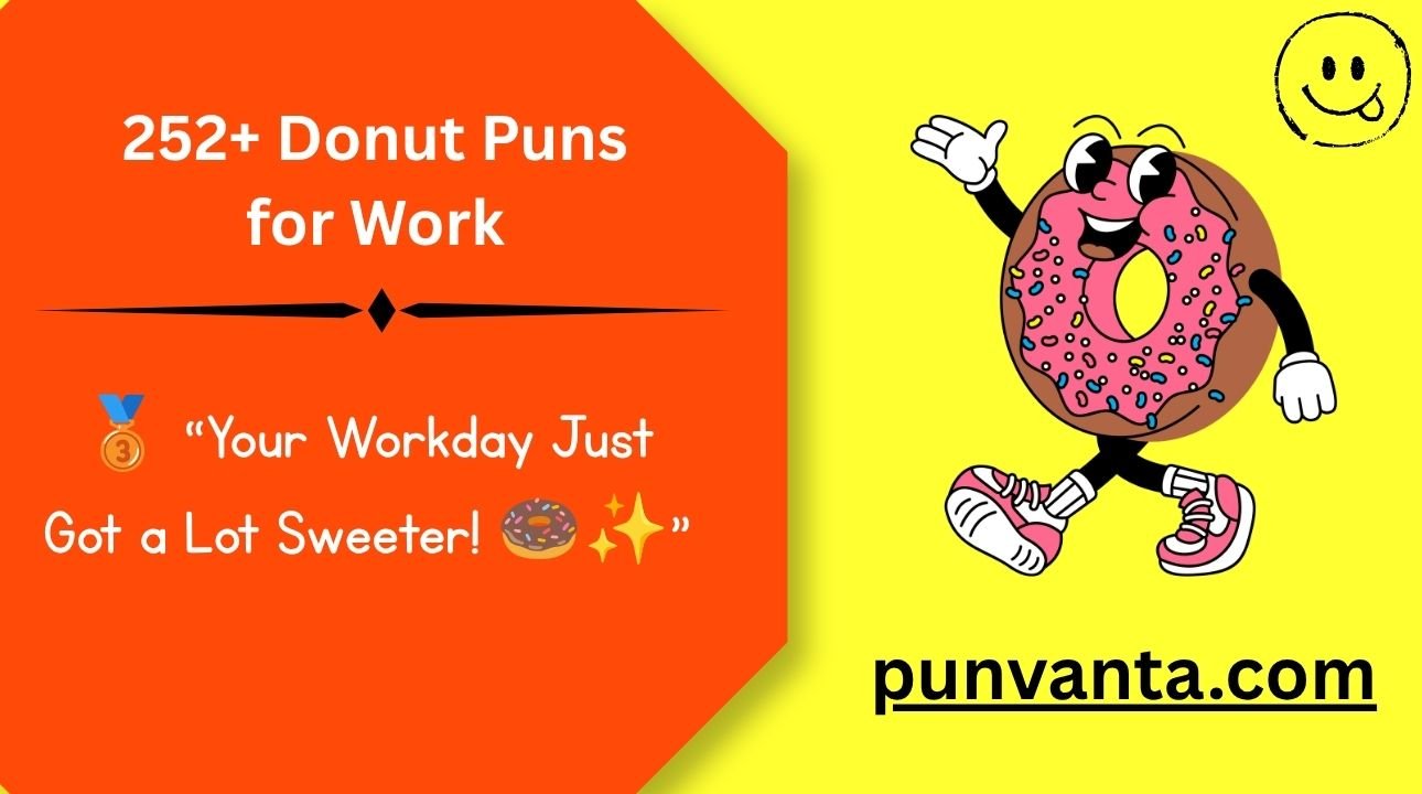 Donut Puns for Work